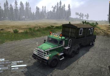 Мод Freightliner M916A1 версия 1.2 для Spintires: MudRunner (v25.02.21)