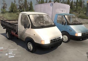 Мод Газ-3302 «Газель» версия 2.0 для Spintires: MudRunner (v29.01.18)