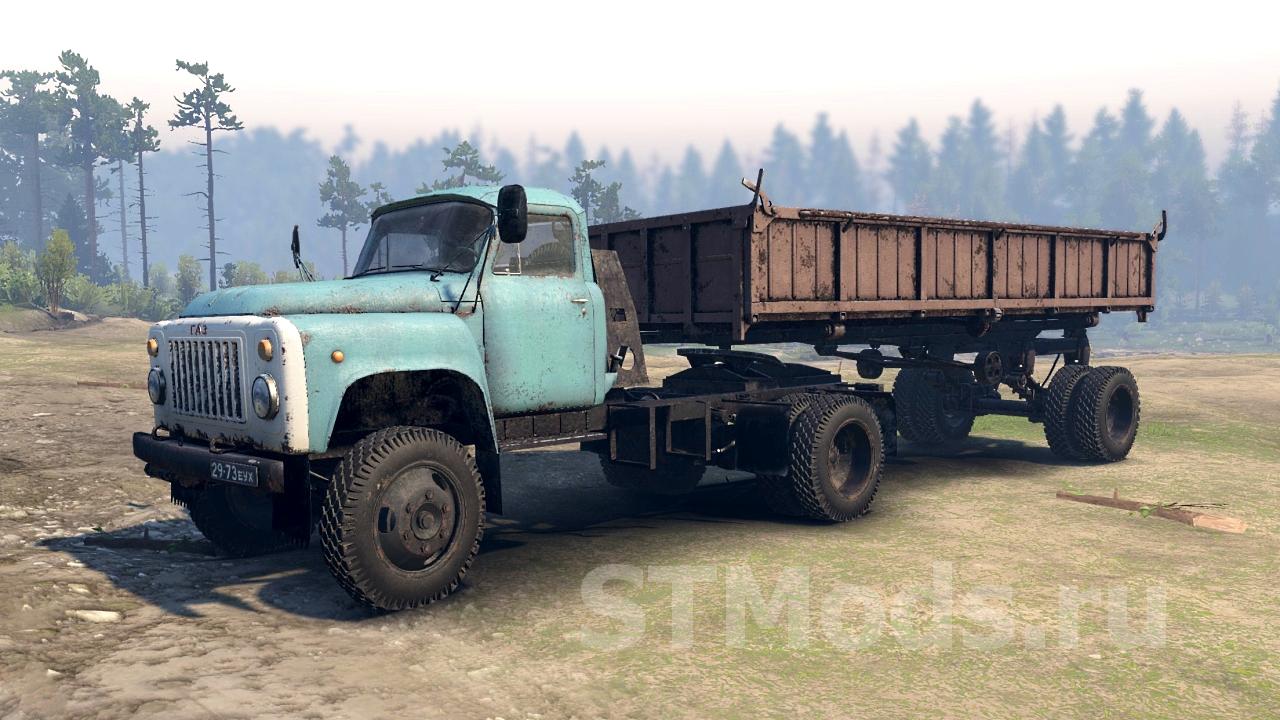 Скачать мод ГАЗ-53 Series версия 13.01.18 для Spintires: MudRunner  (v11.12.17)