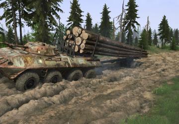 Мод ГАЗ-5923 (БТР-90) версия 14.12.21 для Spintires: MudRunner (v25.02.21)