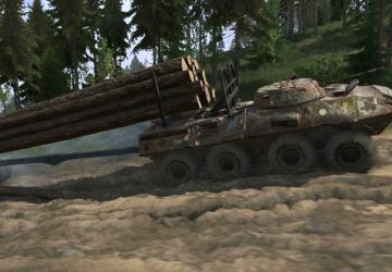 Мод ГАЗ-5923 (БТР-90) версия 14.12.21 для Spintires: MudRunner (v25.02.21)