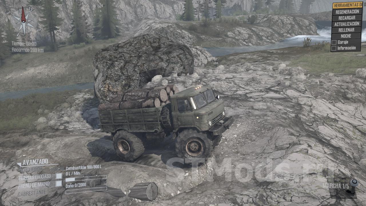 Скачать мод Gaz 66 Monster версия v1 для Spintires: MudRunner (v10.06.19)