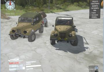 Мод ГАЗ-69а и ГАЗ-69б версия 18/05/21 для Spintires: MudRunner (v18/05/21)