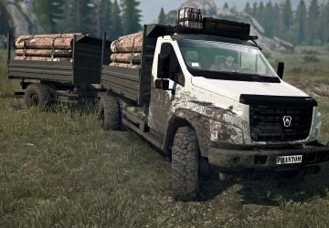 Мод ГАЗ «Садко» Next 4x4 версия 14.06.18 для Spintires: MudRunner (v18/05/21)