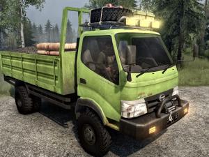 Мод Hino 300 - 130HD версия 2.00 (13.02.18) для Spintires: MudRunner (v11.12.17)