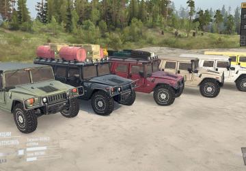 Мод Hummer H1 версия 3.0 (11.03.18) для Spintires: MudRunner (v29.01.18)