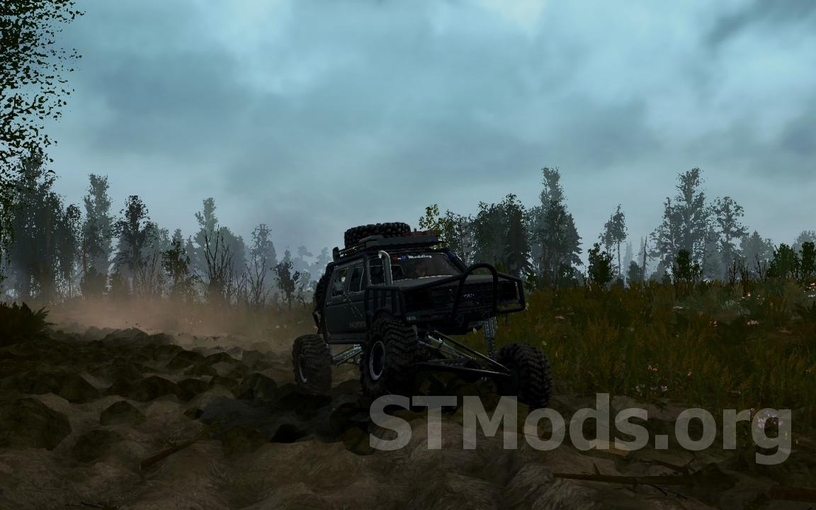 Скачать мод [IR] F350 Powerstroke «Trail Hog» версия 05/06/19 для  Spintires: MudRunner (v25.02.21)