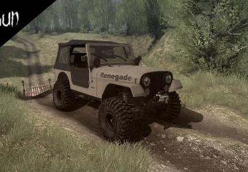 Мод Jeep CJ Renegade Overland версия 10.08.18 для Spintires: MudRunner (v18/05/21)