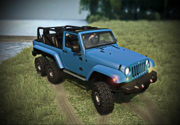 Мод Jeep Wrangler 6x6 Turbo версия 10.03.18 для Spintires: MudRunner (v29.01.18)