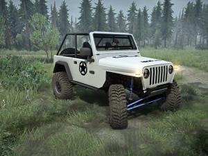 Мод Jeep Wrangler TJ «MetalMilitia1 2001» версия 10.12.17 для Spintires: MudRunner (v30.11.17)