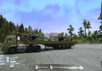 Мод КамаАЗ 6460 military версия 20.11.20 для Spintires: MudRunner (v07.08.19)