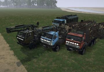 Мод КамАЗ 4310/4410 «ATS» версия 1.0 для Spintires: MudRunner (v28.09.22)