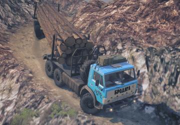Мод КамАЗ 4310 Бродяга версия 18.10.18 для Spintires: MudRunner (v18.10.18)