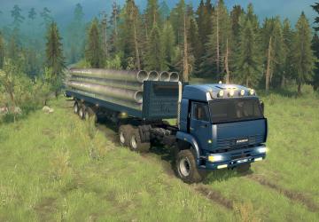 Мод KAMAZ - 52114 версия 1 для Spintires: MudRunner (v18.10.18)