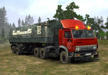 Мод Kamaz 53212 Ojalaaki Edit версия 3 для Spintires: MudRunner (v25.02.21)