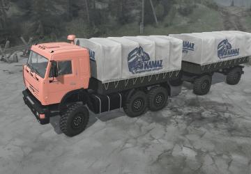 Мод КамАЗ 54115, 54115-Turbo версия 27.12.21 для Spintires: MudRunner (v25.02.21)