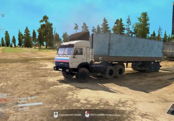 Мод Камаз - 54115 версия 1 для Spintires: MudRunner (v18.10.18)