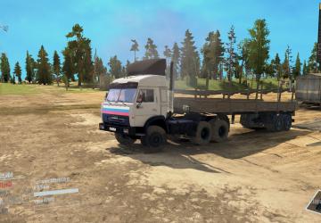 Мод Камаз - 54115 версия 1 для Spintires: MudRunner (v18.10.18)