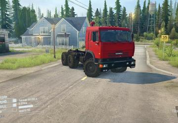 Мод Камаз  54115 Турбо версия 1.2 для Spintires: MudRunner (v18/05/21)