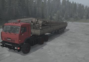 Мод КамАЗ-54115 ЯМЗ-238 версия 1.0 для Spintires: MudRunner (v18/05/21)