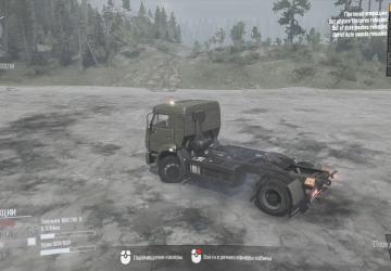Мод Камаз 5460 версия 18/10/18 для Spintires: MudRunner (v18.10.18)