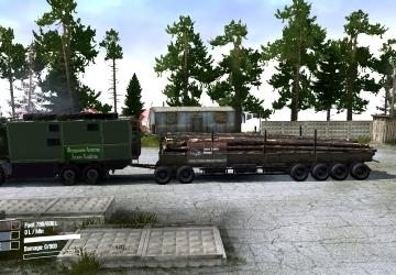Мод Kamaz 635050 FORESTER версия 2.0 для Spintires: MudRunner (v07.08.19)