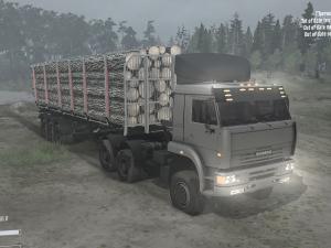 Мод Камаз-6460 версия 27.01.18 для Spintires: MudRunner (v11.12.17)