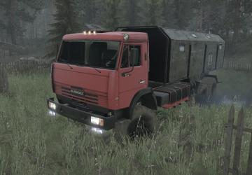 Мод Камаз-65111 версия 13.04.18 для Spintires: MudRunner (v18/03/06)