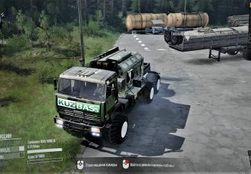 Мод Kamaz 65111 версия 1.0 для Spintires: MudRunner (v18.10.18)