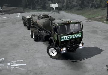 Мод Kamaz 65111 версия 1.0 для Spintires: MudRunner (v18.10.18)