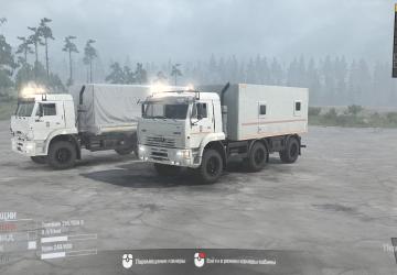 Мод Камаз 65224. 53606 версия 18/10/18 для Spintires: MudRunner (v18/05/21)