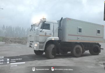 Мод Камаз 65224. 53606 версия 18/10/18 для Spintires: MudRunner (v18/05/21)