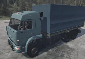 Мод КамАЗ-65225 версия 08.03.20 для Spintires: MudRunner (v14.08.19)