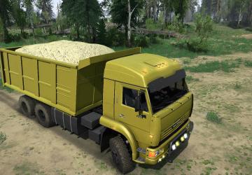 Мод KAMAZ 65225 версия 5.06.19 для Spintires: MudRunner (v22/03/19)
