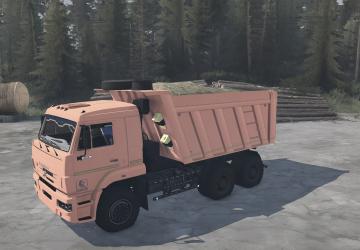 Мод КамАЗ-6522-53 версия 03.07.19 для Spintires: MudRunner (v22.03.19)