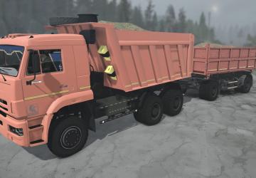 Мод КамАЗ-6522-53 версия 01.08.19 для Spintires: MudRunner (v22.03.19)