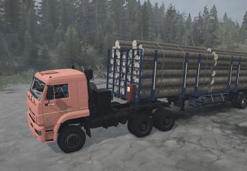 Мод КамАЗ-6522-53 версия 01.08.19 для Spintires: MudRunner (v22.03.19)