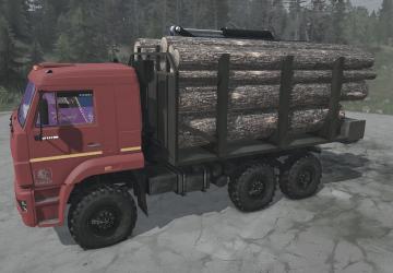 Мод КамАЗ-6522-53 версия 03.10.21 для Spintires: MudRunner (v25.02.21)