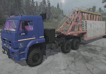 Мод КамАЗ-6522-53 версия 03.10.21 для Spintires: MudRunner (v25.02.21)