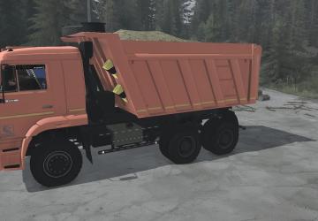 Мод КамАЗ-6522-53 версия 11.08.19 для Spintires: MudRunner (v10.06.19)