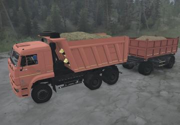 Мод КамАЗ-6522-53 версия 12.10.19 для Spintires: MudRunner (v14.08.19)