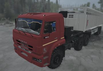 Мод КамАЗ-6522-53 версия 15.03.20 для Spintires: MudRunner (v14.08.19)