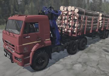 Мод КамАЗ-6522-53 версия 17.05.22 для Spintires: MudRunner (v25.02.21)