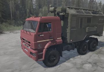 Мод КамАЗ-6522-53 версия 17.05.22 для Spintires: MudRunner (v25.02.21)