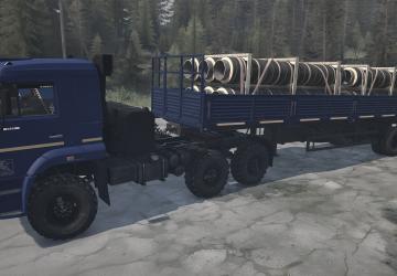 Мод КамАЗ-6522-53 версия 17.05.22 для Spintires: MudRunner (v25.02.21)