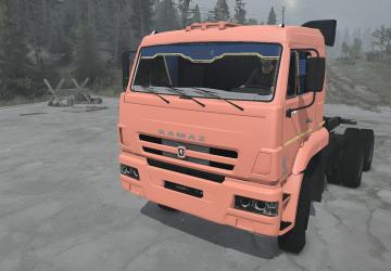 Мод КамАЗ-6522-53 версия 20.07.19 для Spintires: MudRunner (v22.03.19)