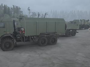 Мод КамАЗ Пак версия 1.0 для Spintires: MudRunner (v07.11.17)