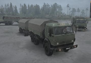 Мод КамАЗ Пак версия 4.0 (18.05.18) для Spintires: MudRunner (v18/03/06)