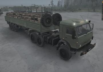 Мод КамАЗ Пак версия 4.0 (18.05.18) для Spintires: MudRunner (v18/03/06)