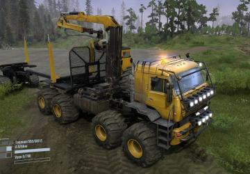 Мод Kamaz Polar Forwarder версия 2.2 для Spintires: MudRunner (v25.02.21)